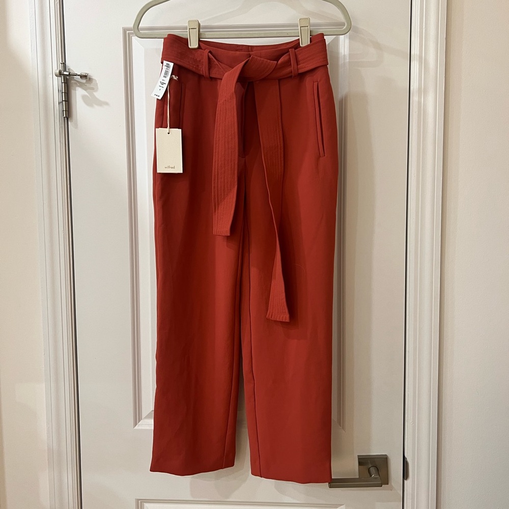 Aritzia Tie Front Wilfred Pant